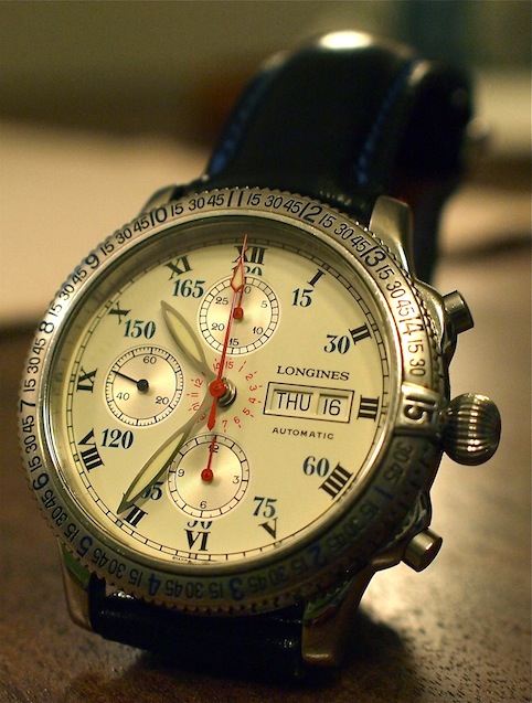 ロンジン リンドバーグ クロノグラフ ロンジン リンドバーグ・クロノ - ル・ボナー